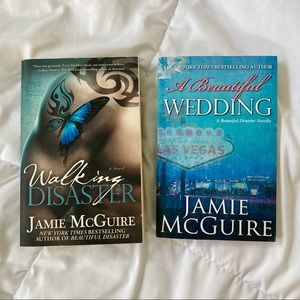 Walking Disaster and A Beautiful Wedding Books